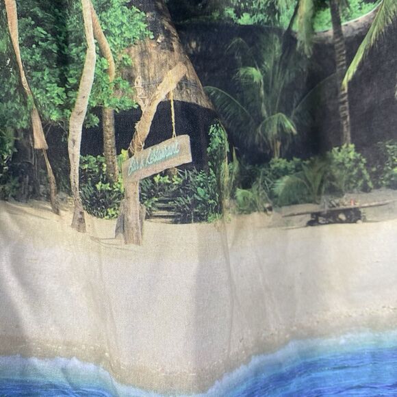 Tokyo Laundry Swim Board Lined Shorts Men W32 XL Hawaiian Tropical Floral  Beach - Picture 9 of 14